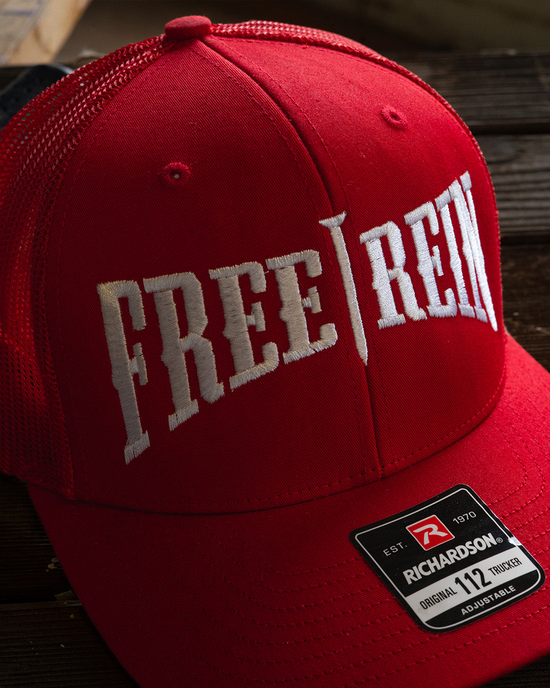 Red Richardson 112 hat