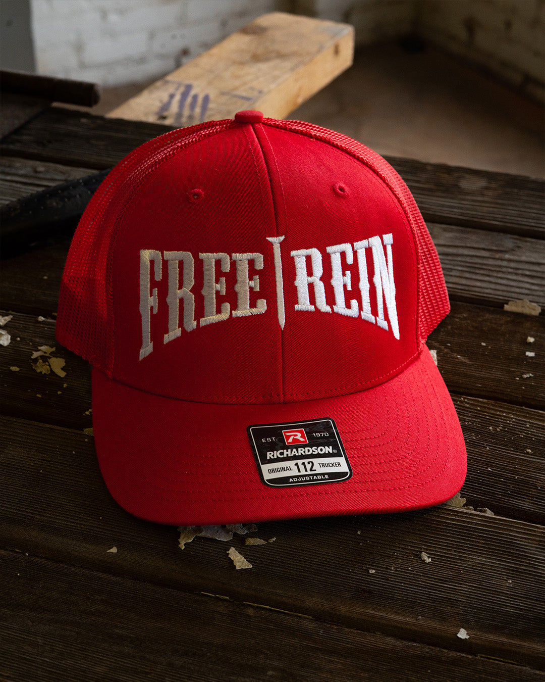 Red Richardson 112 hat