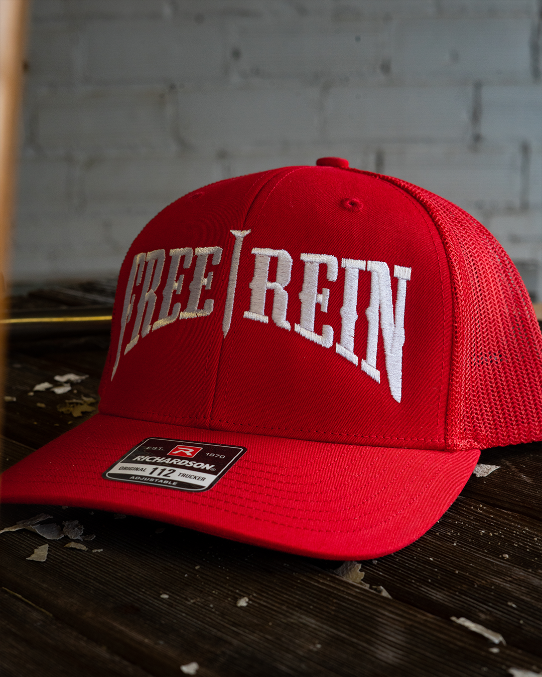 Red Richardson 112 hat