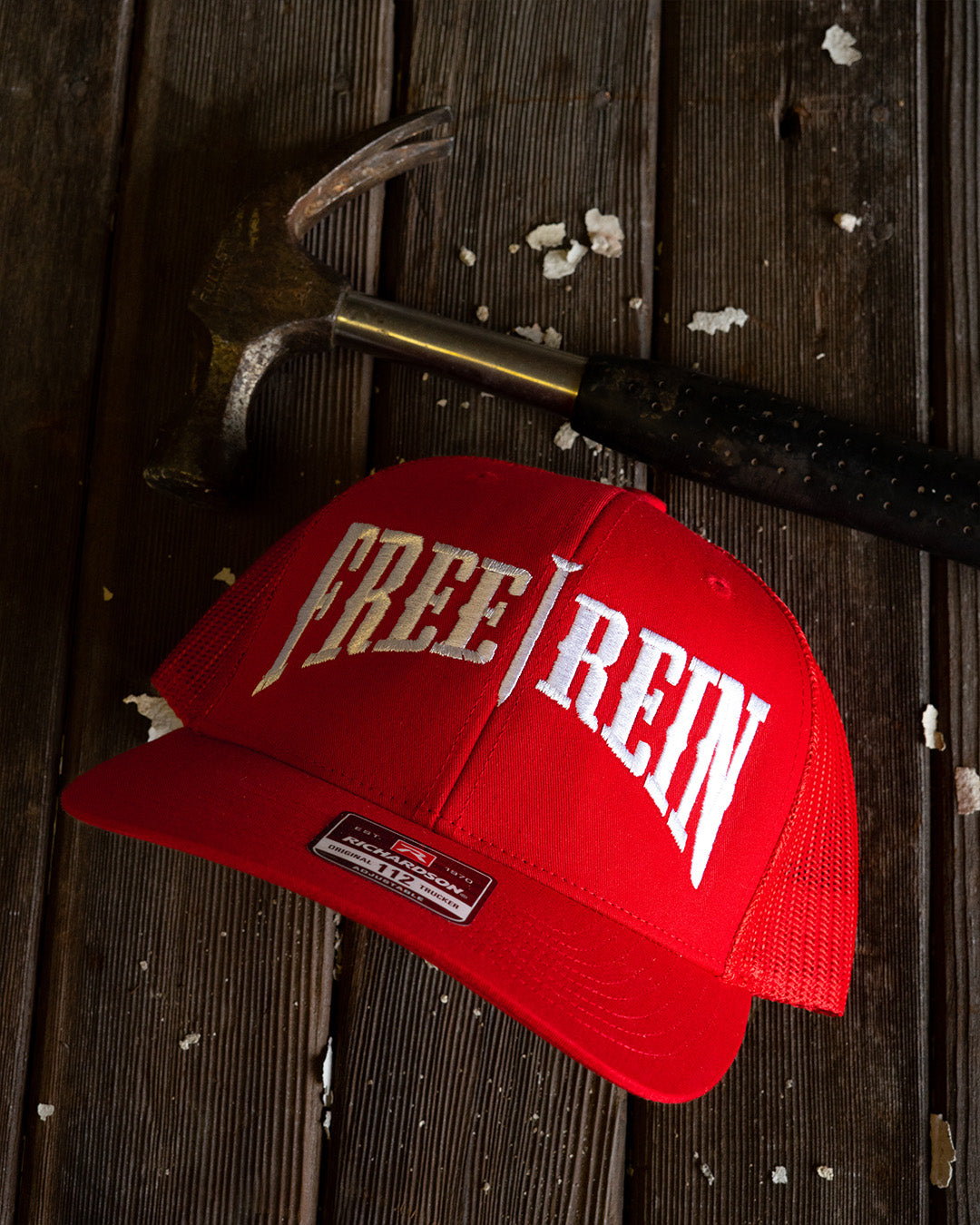 Red Richardson 112 hat