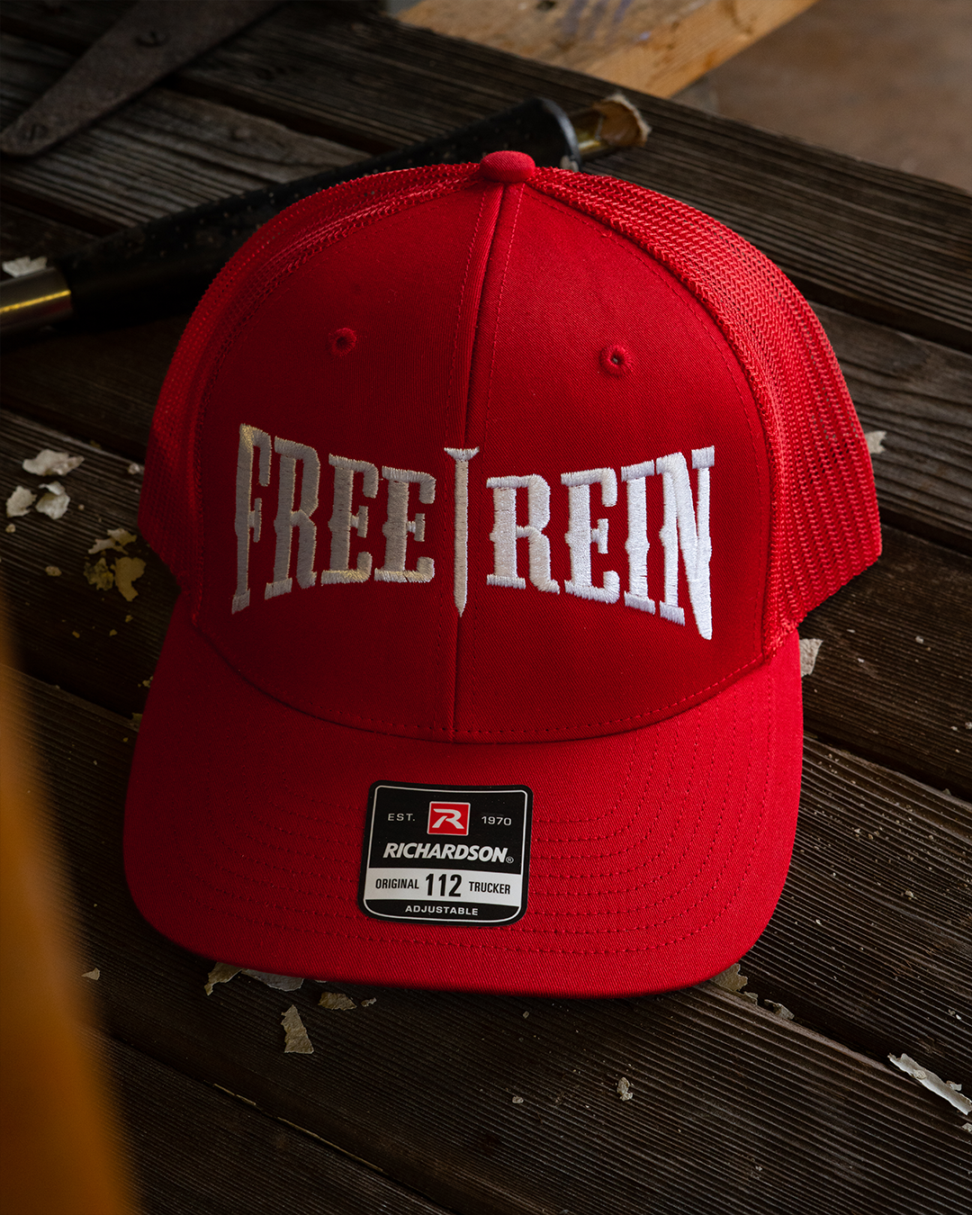 Red Richardson 112 hat