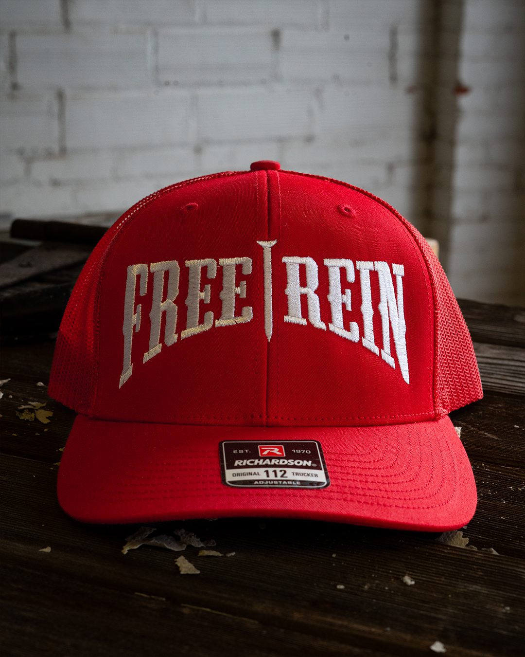 Red Richardson 112 hat