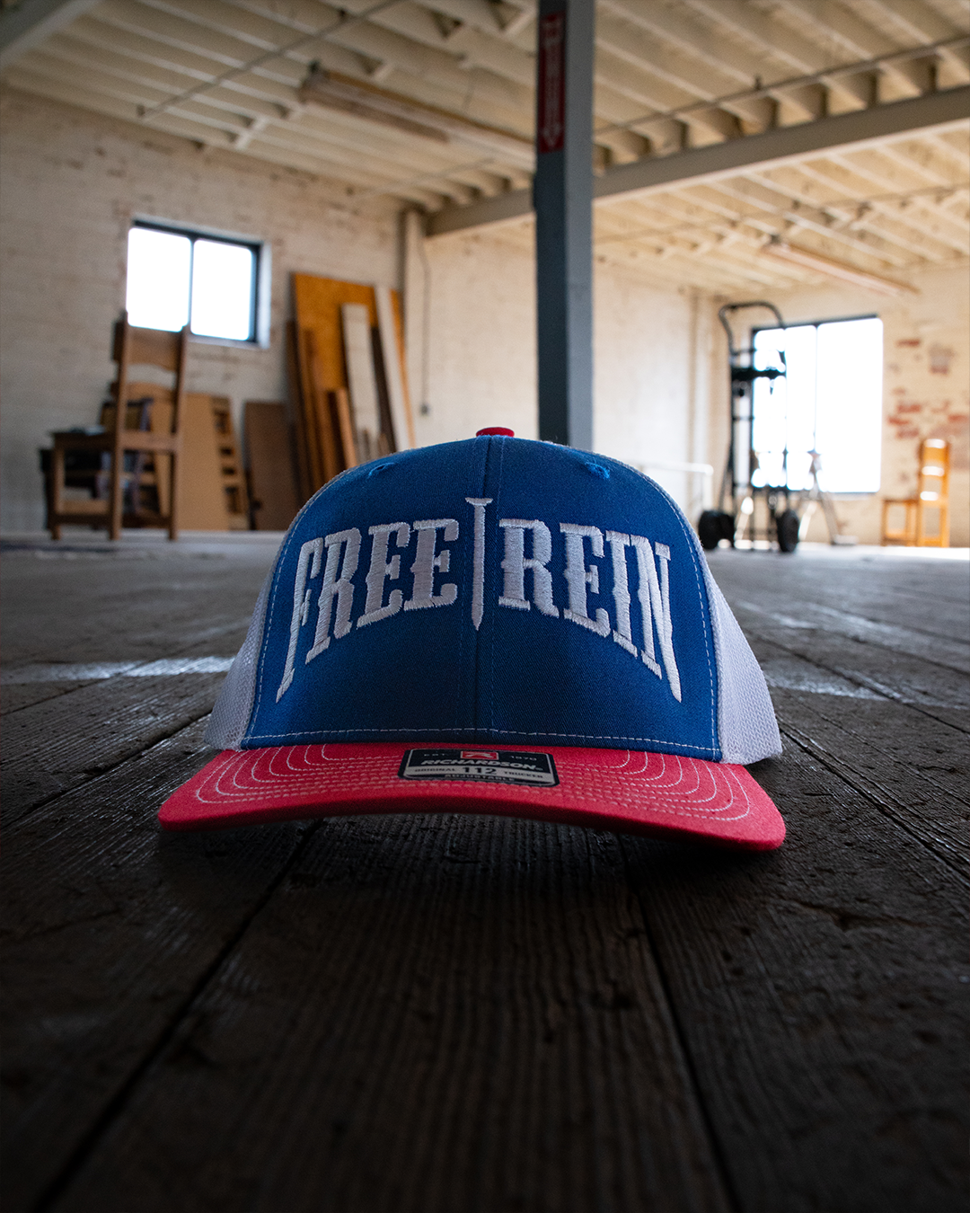 Red White & Blue Richardson 112 hat